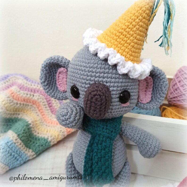 Crochet Pattern Koala Noa Amigurumi PDF Tutorial - Etsy
