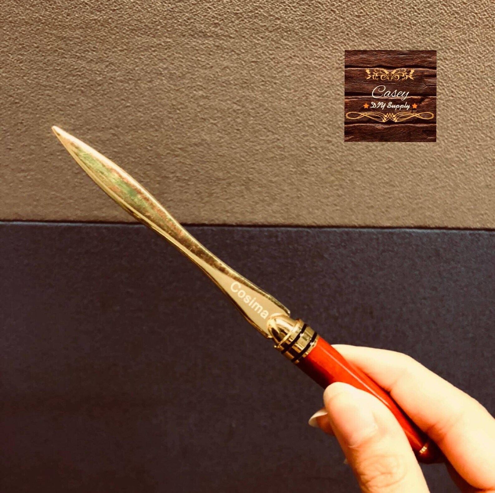 Personalized Letter Opener Custom Engraved Letter Opener Etsy