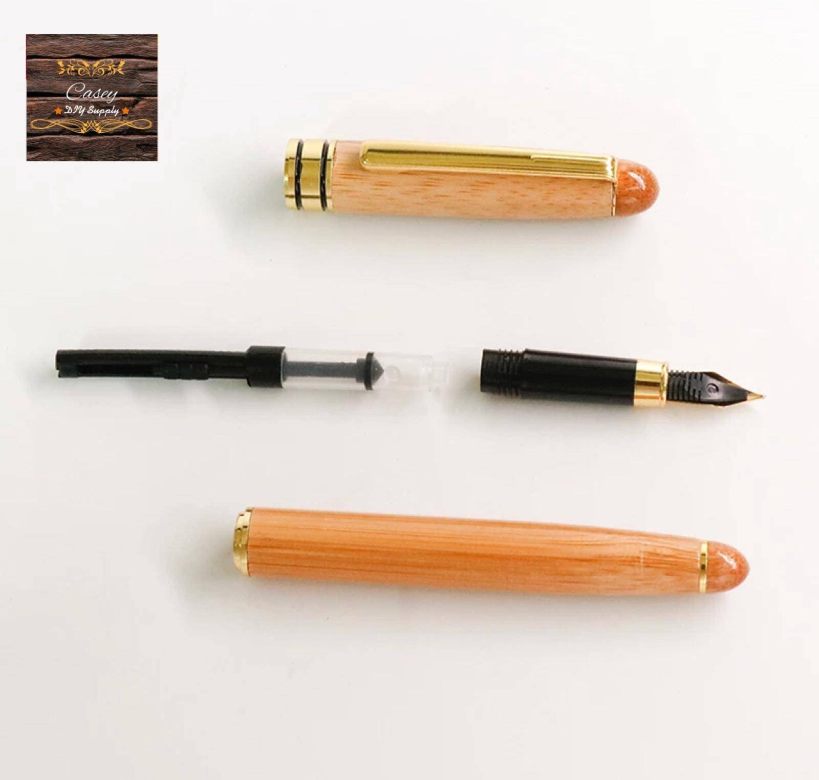 Personalized Wooden Fountain Pen Custom Engraved Fountain Etsy Canada