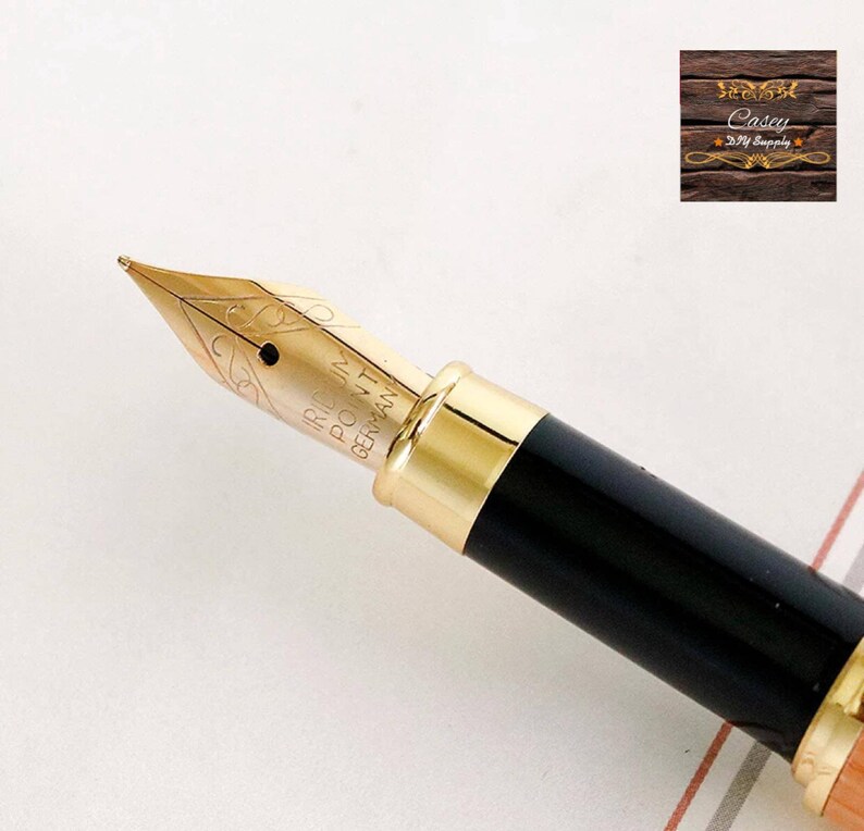 Personalized Wooden Fountain Pen Custom Engraved Fountain Etsy