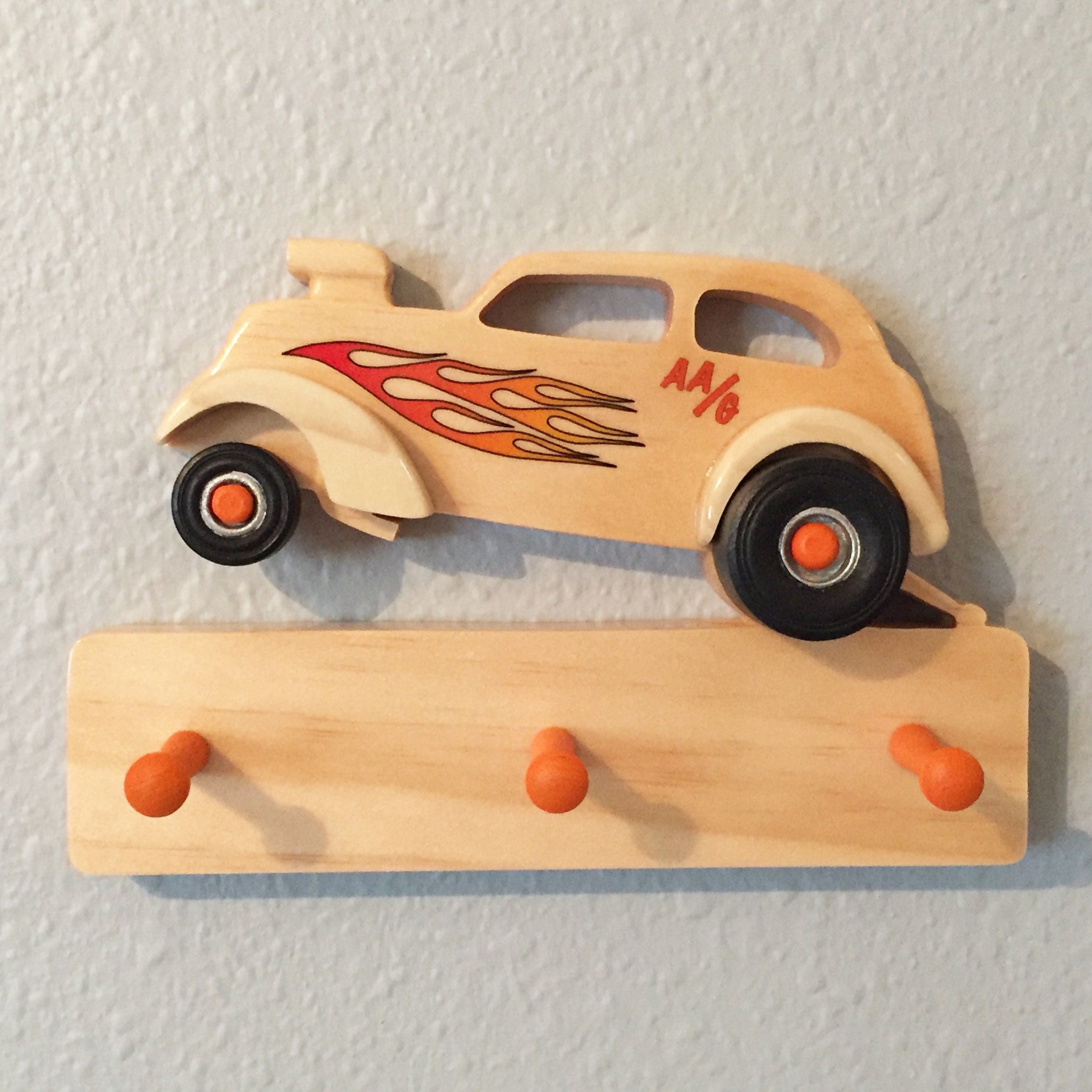 Hot Rod Gifts Gift Drag Racing Wall Hooks 1941 Willys Wooden Key Holder for wall Father/'s Day Handmade Wood