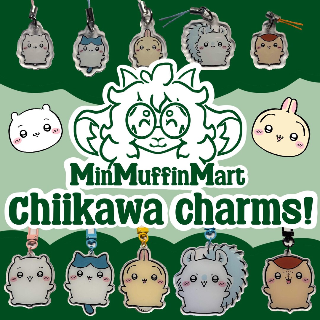 Chiikawa Spring Keychain Chiikawa Keychains + Charms (double Sided) - Etsy