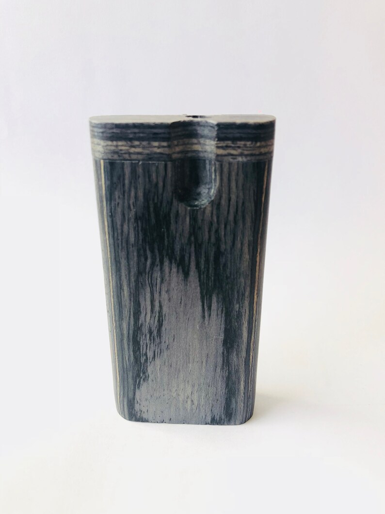 Handmade Black Wooden Dugout with one Hitter Bat Custom Color Made From Natural Wood .