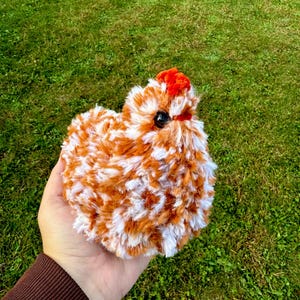 Fluffy Chicken Crochet