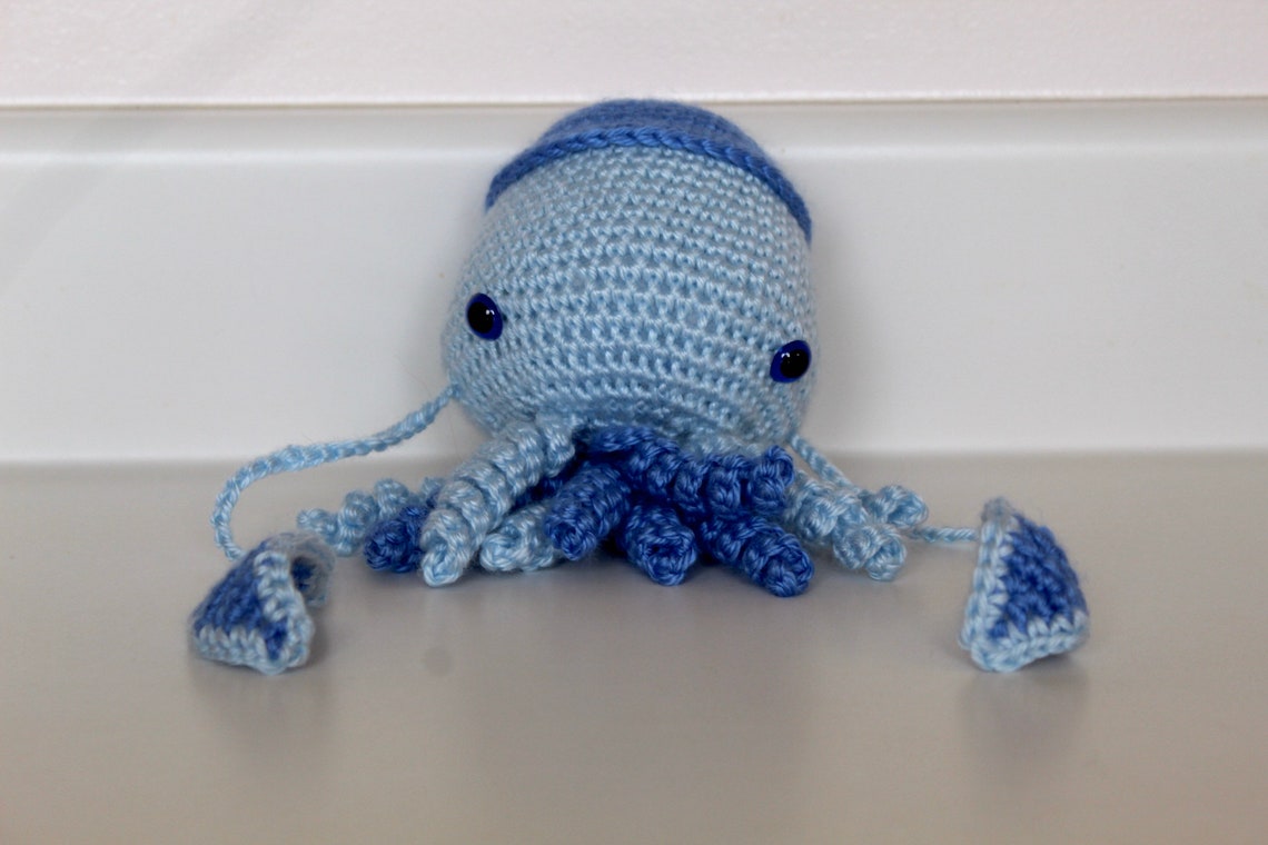 Crocheted squid crochet squid amigurumi squid stuffed Etsy