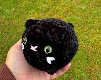 Crochet Black Cat