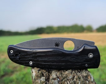 Escamas Spyderco Shaman MORTA (sin cuchillo)
