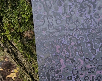 Juego de cachas para cuchillo FatCarbon Purple Haze (cuchillo no incluido)