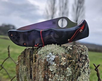 Spyderco Endela 4 キリナイト溶岩流ブレード（ナイフなし）