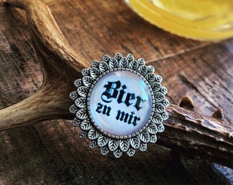 Brooch "Beer to me"