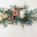 Rust Red & Mauve Rose With Eucalyptus Swag for Front - Etsy