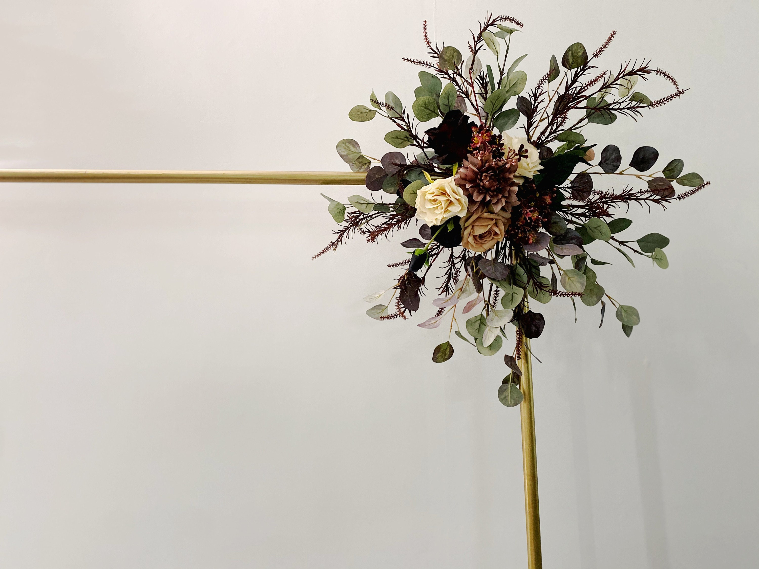 Boho Wedding Arch FlowersArchway/Arbor/Altar Flowers w Dark | Etsy