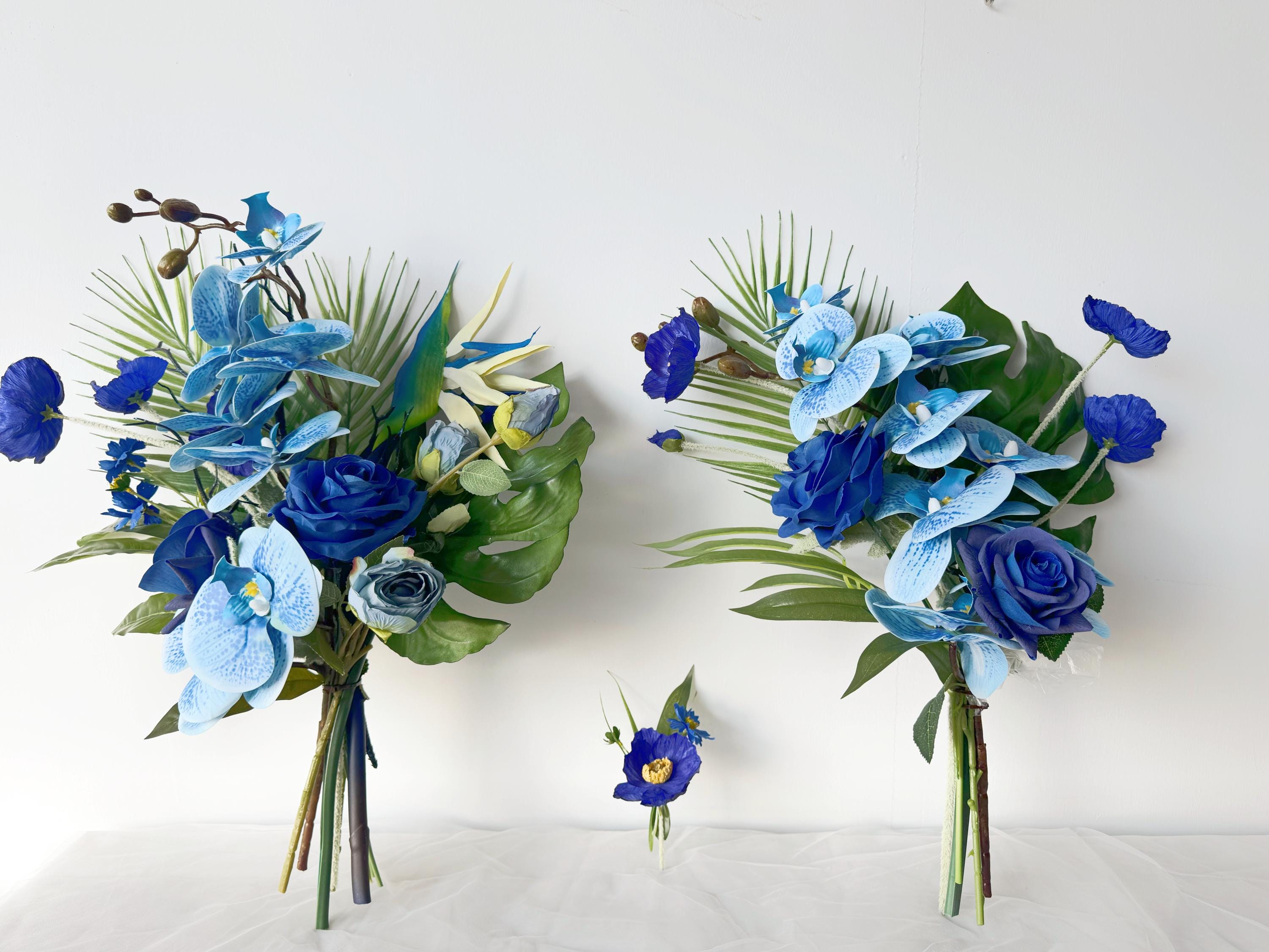 Medaglia Per Bouquet Da Sposa Personalizzata – "Un Tocito Di Cielo" – Targa In Acciaio Con Nastro Blu Per Ricordo