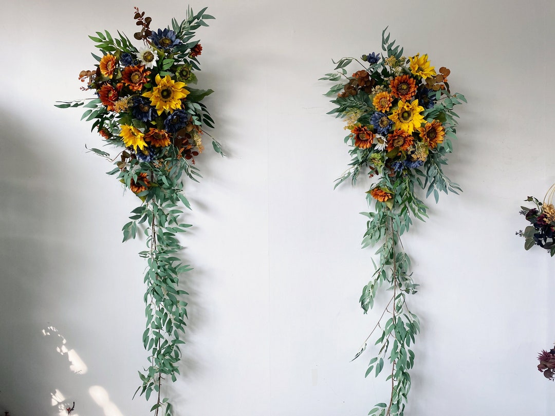 Sunflower Wedding Arch Sunflower Wedding Ideas Rustic Sunflower