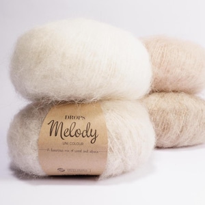 Alpaka Garn Drops Melody Garn Merinowolle Garn Chunky Yarn