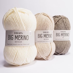 Merino Yarn Drops Große Merino Sockenwolle Superwash Garn Sockengarn Naturfaser Wolle Strickgarn Arangarn