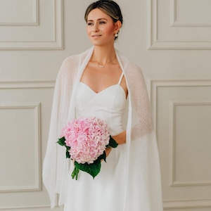 Central Chic - Fascia da sposa in raso di lusso, con stola, scialle, pashmina, per damigelle d'onore, 2 taglie S-M, L-XL Foglia di t S/M