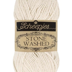 Cotton Yarn Stone Washed Scheepjes yarn Sport Weight Yarn Scheepjes Cotton Amigurumi Yarn