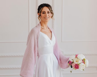 Wedding Jacket Alpaca Silk Bolero Bridal Cover up Alpaca Sweater Bridal Bolero Jacket Wedding Cardigan Alpaca Bolero Wedding Shrug Bolero