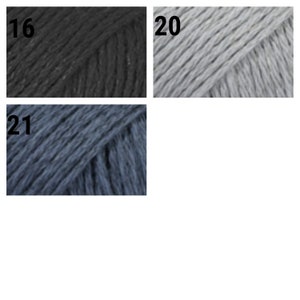 Cotton Yarn DROPS Bomull-Lin Linen Yarn Natural Fiber Yarn Summer Yarn Linen Cotton Yarn image 3