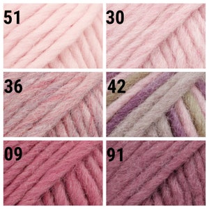 Wool Yarn Drops Snow Super Bulky Yarn Giant Yarn Pure Wool Thick Yarn Felting Yarn Knitting Yarn Feltable Yarn image 7