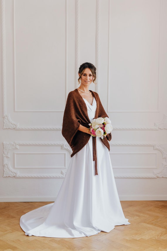 Alpaka Seidenjacke Braut Pullover Alpaka Strickjacke Hochzeit