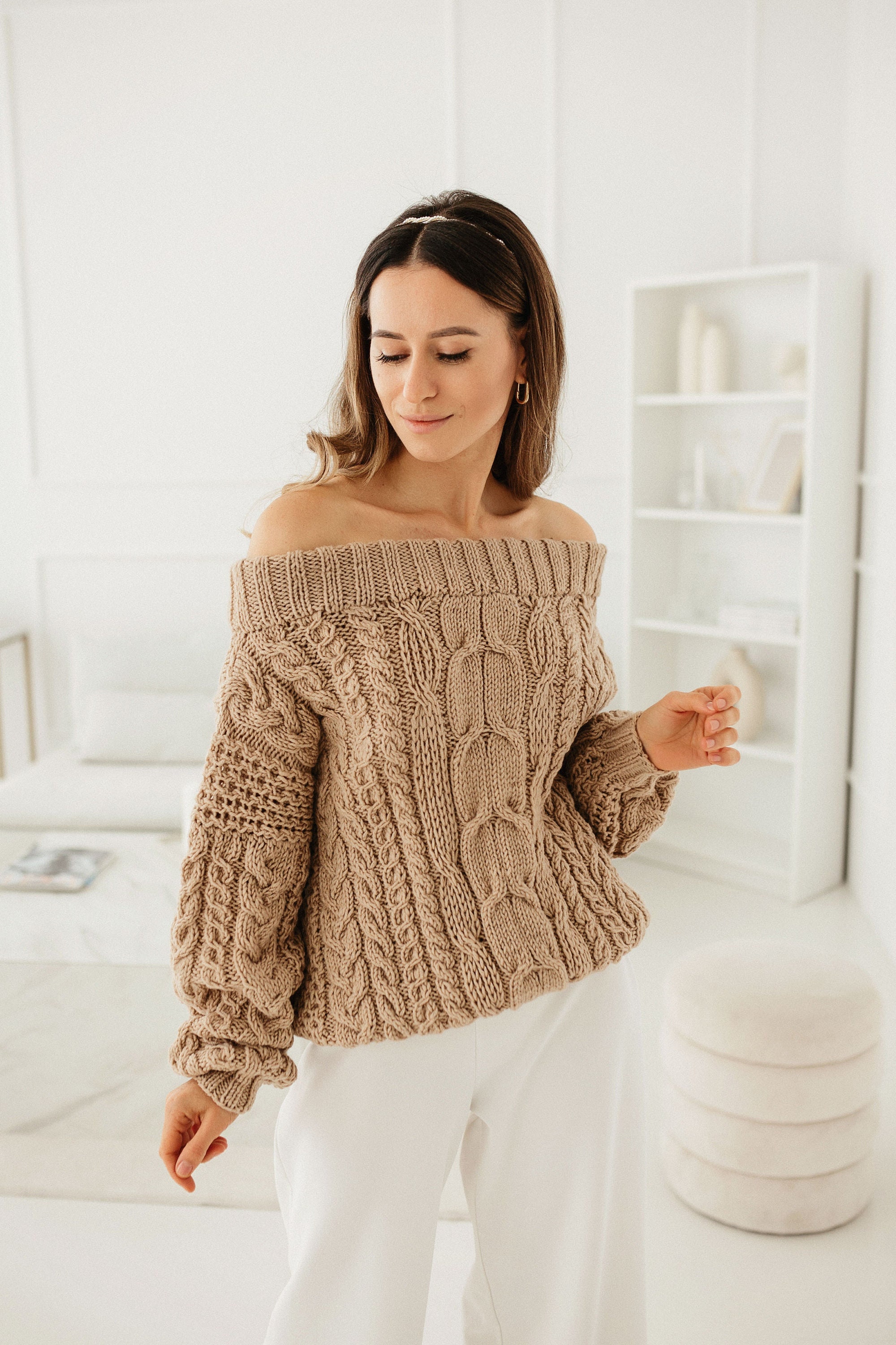 新品未使用Plage 【le/ル】MARY CROCHET KNITプルオーバー le/ル 】 MARY CROCHET KNIT プルオーバー（ニット／セーター