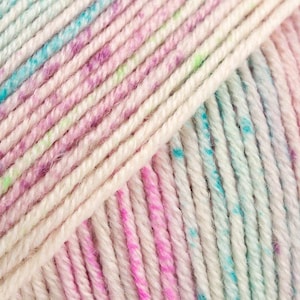 Gocce di filato merino Baby Merino Filato di lana merino extra fine Filato per neonati Filato per calze Filato per maglieria trattato superwash immagine 10