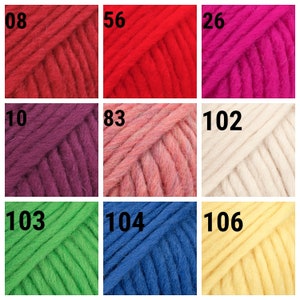 Wool Yarn Drops Snow Super Bulky Yarn Giant Yarn Pure Wool Thick Yarn Felting Yarn Knitting Yarn Feltable Yarn image 2