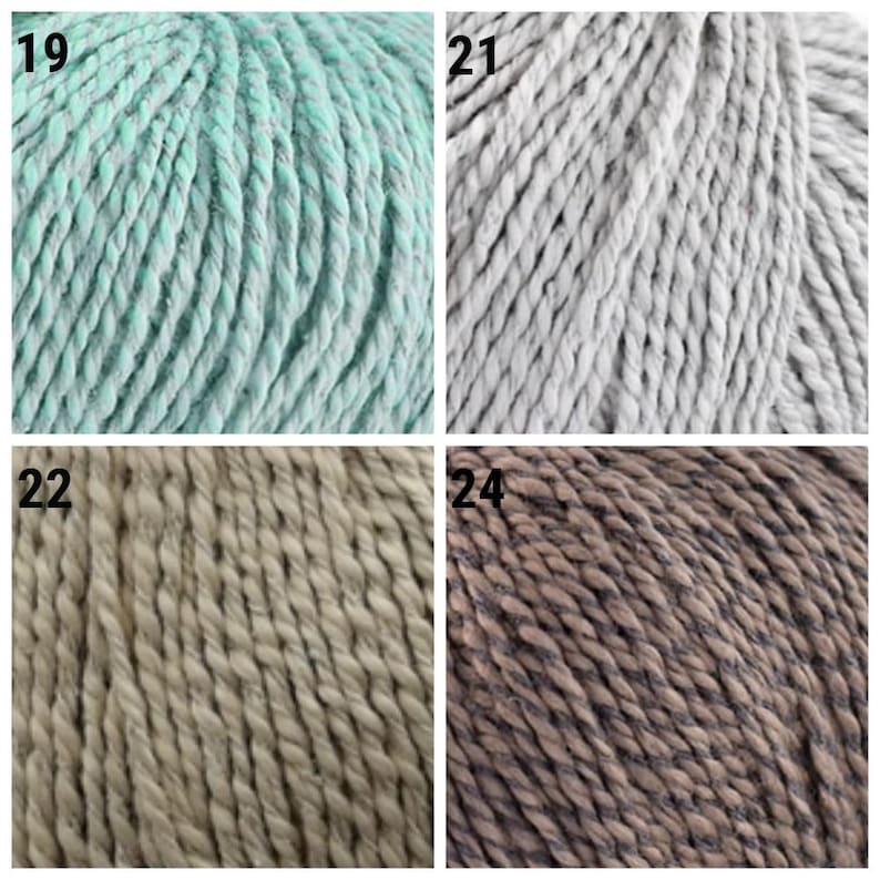 Cotton Silk Yarn Fibra Natura Papyrus Yarn Cotton Yarn Silk Blend Yarn Crochet Yarn Summer Yarn image 6