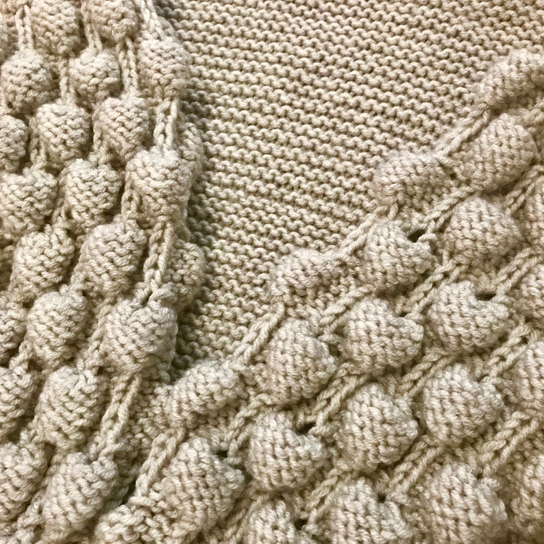 Gray crochet sweater Loose knit sweater Hand knit sweater knitwear Gray wool sweater super chunky yarn Beige boho sweater jersey knit fabric