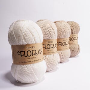Alpaka Sockengarn DROPS Flora Alpaka Sockengarn Sockenwolle Strickgarn Alpaka Sockengarn Naturfasern Bild 2