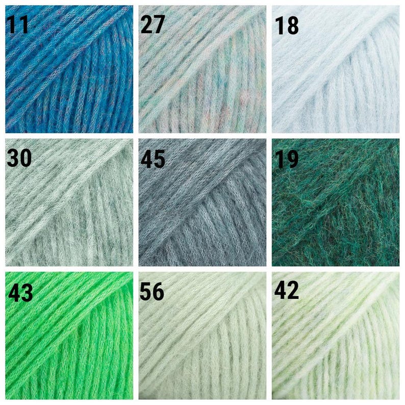 Alpaca Yarn Drops Air Alpaca Yarn Natural Yarn Alpaca Wool Yarn Art Yarn Alpaca Fiber Knitting Yarn image 7