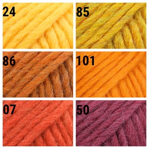 Wool Yarn Drops Snow Super Bulky Yarn Giant Yarn Pure Wool Thick Yarn Felting Yarn Knitting Yarn Feltable Yarn image 10