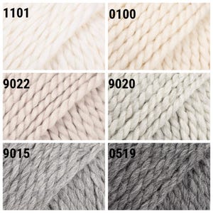 Alpaca Yarn DROPS Andes Super Bulky Yarn Alpaca Wool Yarn Alpaca Scarf yarn Super Chunky Yarn Knitting Wool image 2