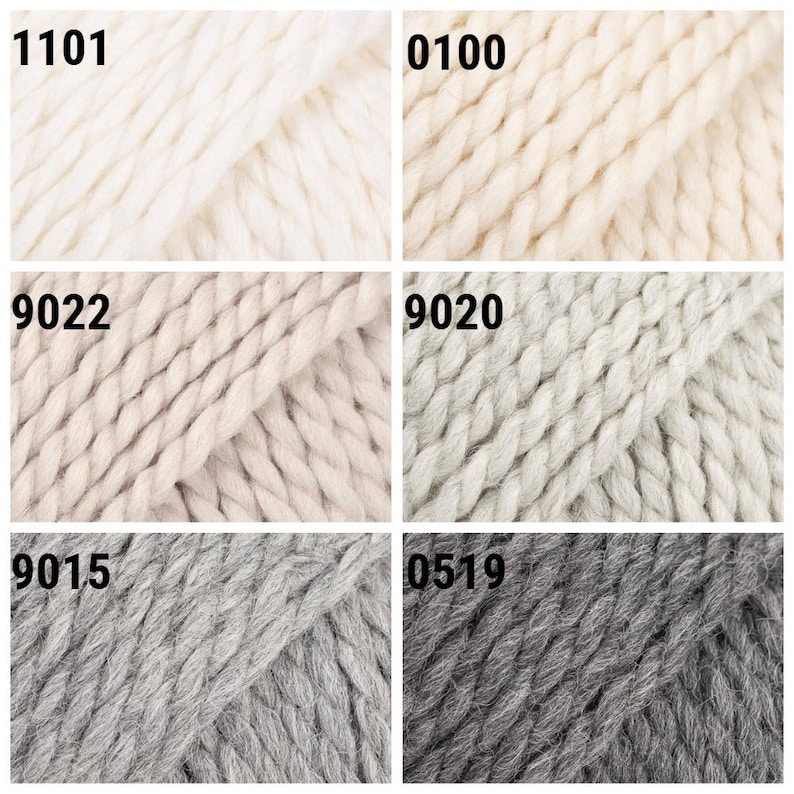 Alpaca Yarn DROPS Andes Super Bulky Yarn Alpaca Wool Yarn Alpaca Scarf yarn Super Chunky Yarn Knitting Wool image 2