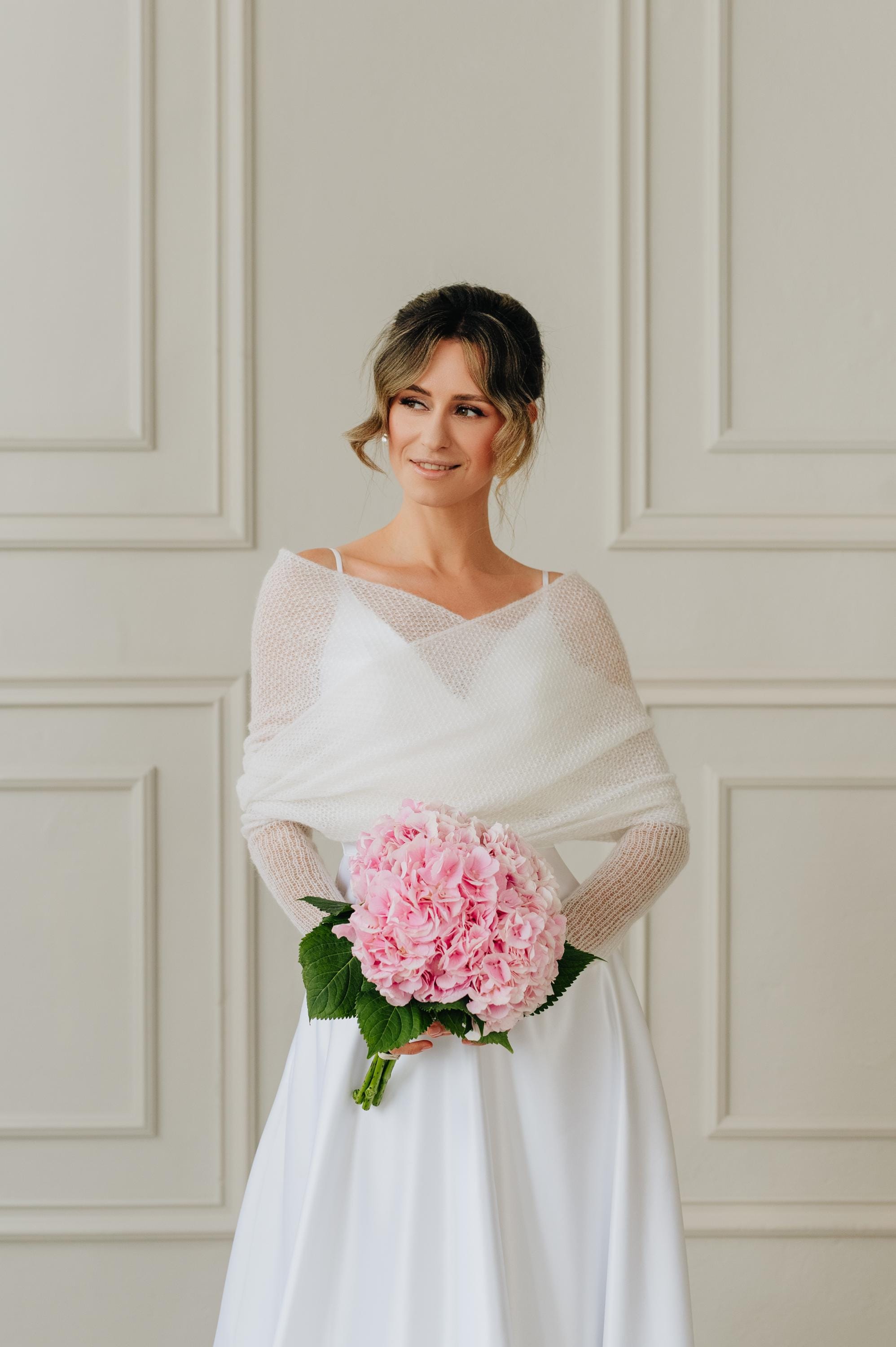 Brautjacke Hochzeit Herbst Jacke Warm Bolero Jacket