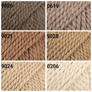 Alpaca Yarn DROPS Andes Super Bulky Yarn Alpaca Wool Yarn Alpaca Scarf yarn Super Chunky Yarn Knitting Wool image 3