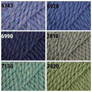 Alpaca Yarn DROPS Andes Super Bulky Yarn Alpaca Wool Yarn Alpaca Scarf yarn Super Chunky Yarn Knitting Wool image 5
