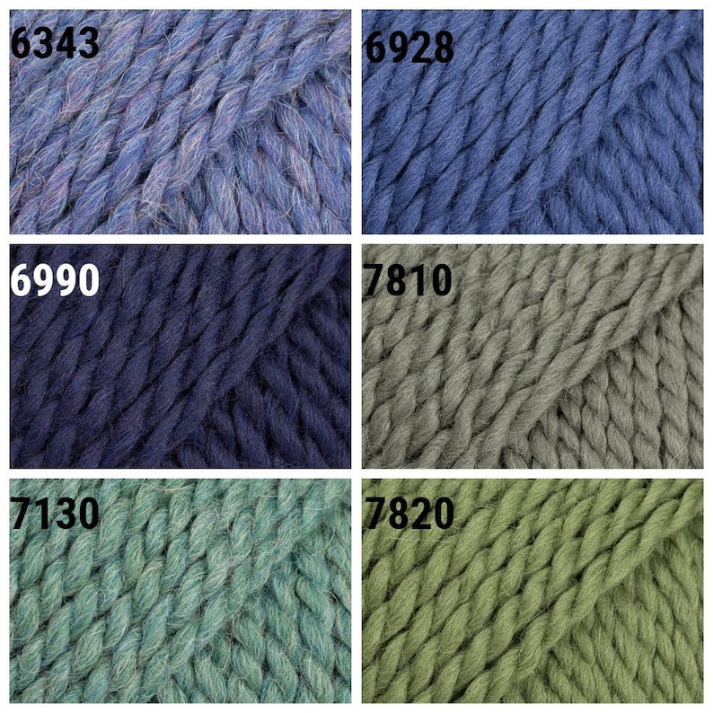 Alpaca Yarn DROPS Andes Super Bulky Yarn Alpaca Wool Yarn Alpaca Scarf yarn Super Chunky Yarn Knitting Wool image 5
