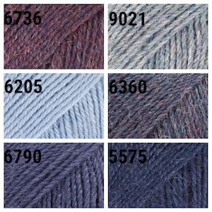 Laine d'alpaga Laine d'alpaga DROPS, pure laine d'alpaga, laine pour écharpe, laine à tricoter, laine pour chaussettes, fil de fibres naturelles image 7