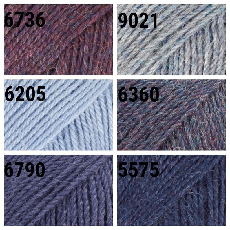 Laine d'alpaga Laine d'alpaga DROPS, pure laine d'alpaga, laine pour écharpe, laine à tricoter, laine pour chaussettes, fil de fibres naturelles image 7