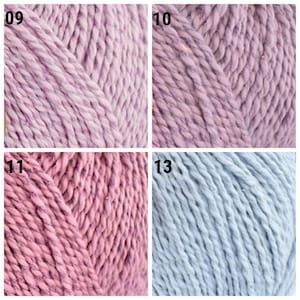 Cotton Silk Yarn Fibra Natura Papyrus Yarn Cotton Yarn Silk Blend Yarn Crochet Yarn Summer Yarn image 4