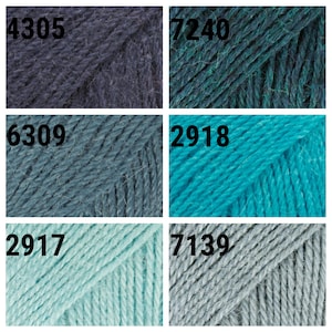 Laine d'alpaga Laine d'alpaga DROPS, pure laine d'alpaga, laine pour écharpe, laine à tricoter, laine pour chaussettes, fil de fibres naturelles image 8
