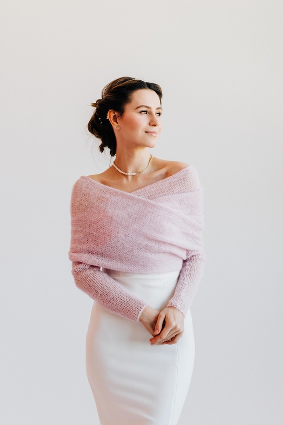 Wedding Bolero Wrap Alpaca Silk Bolero Bridal Jacket Wedding Shrug Alpaca Silk Shawl Bridal Bolero Wrap Wedding Cover up