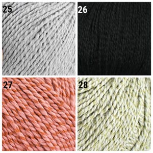 Cotton Silk Yarn Fibra Natura Papyrus Yarn Cotton Yarn Silk Blend Yarn Crochet Yarn Summer Yarn image 7