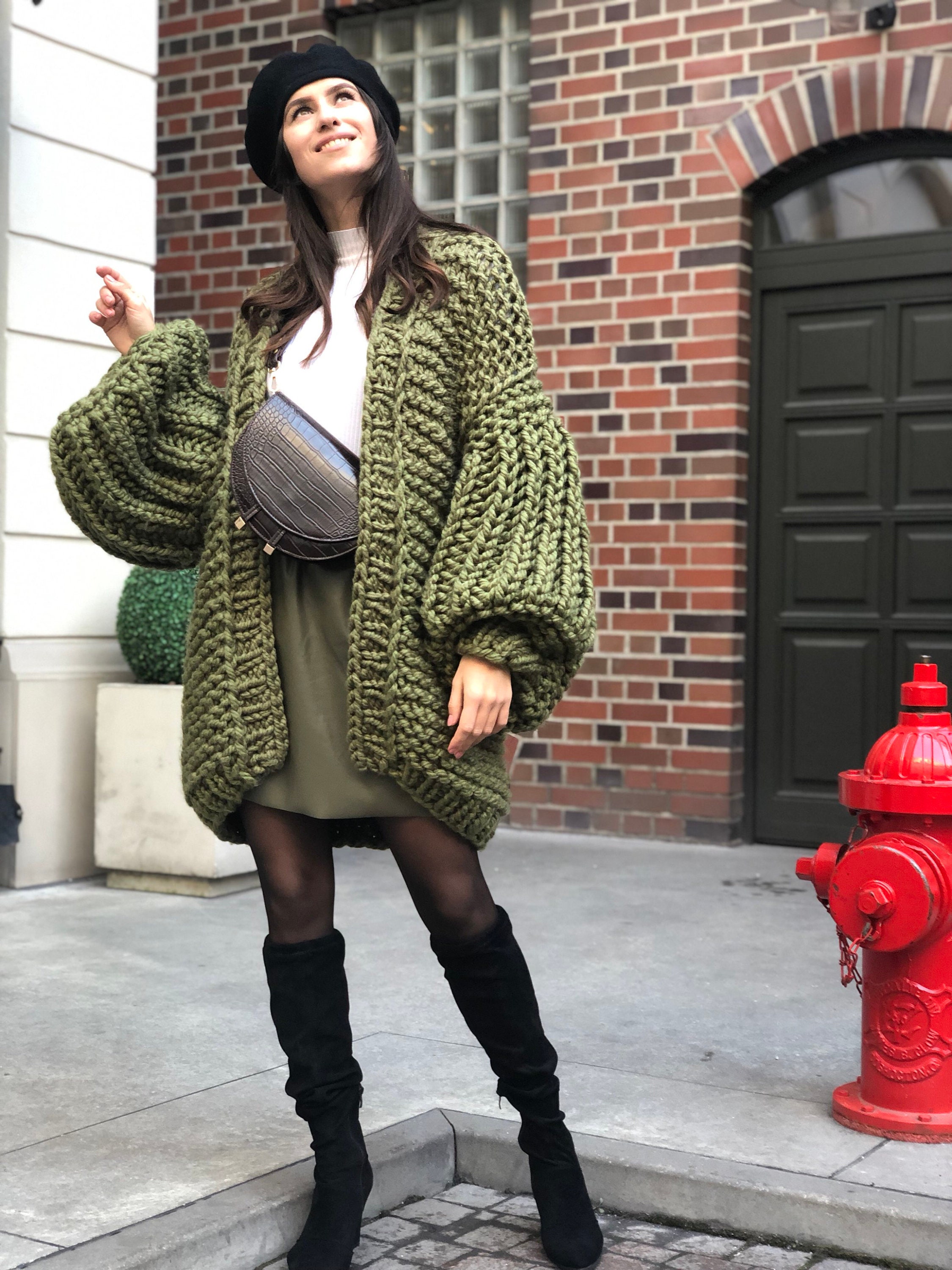 bobble sweater womens