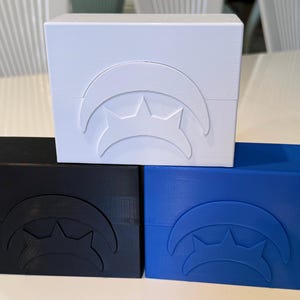 3D Printed Original Planechase Deck Box. Fits oversized commanders! 3.5" x 5" Card Box. MTG. Magic the Gathering