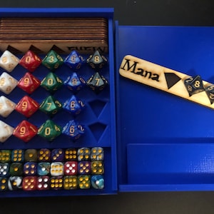 Ultimate EDH/Commander Counter Dice Carrying Case MTG Magic the Gathering