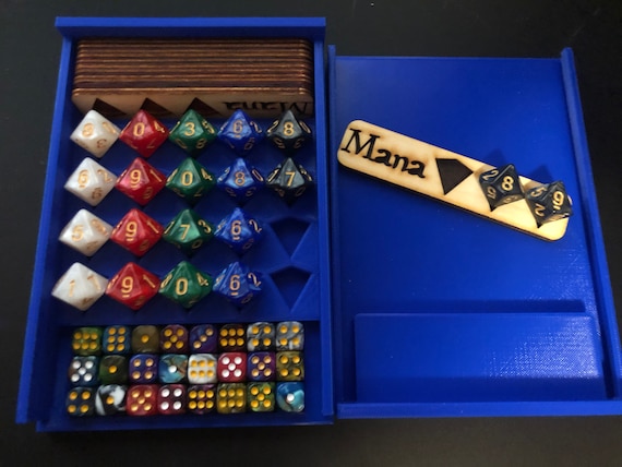 究極の EDH/コマンダーカウンターダイスキャリングケース MTG マジック